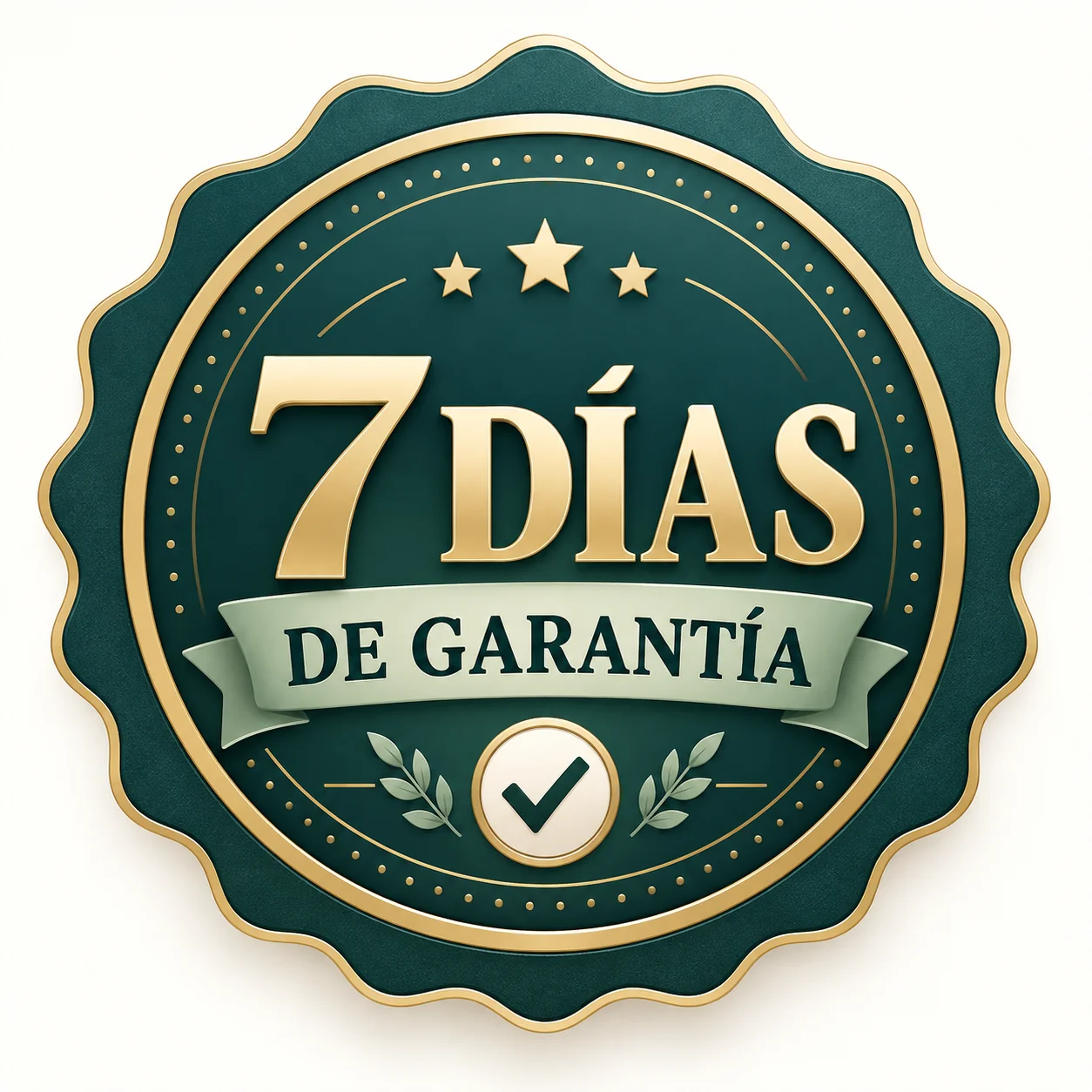Sello de 7 días de garantía