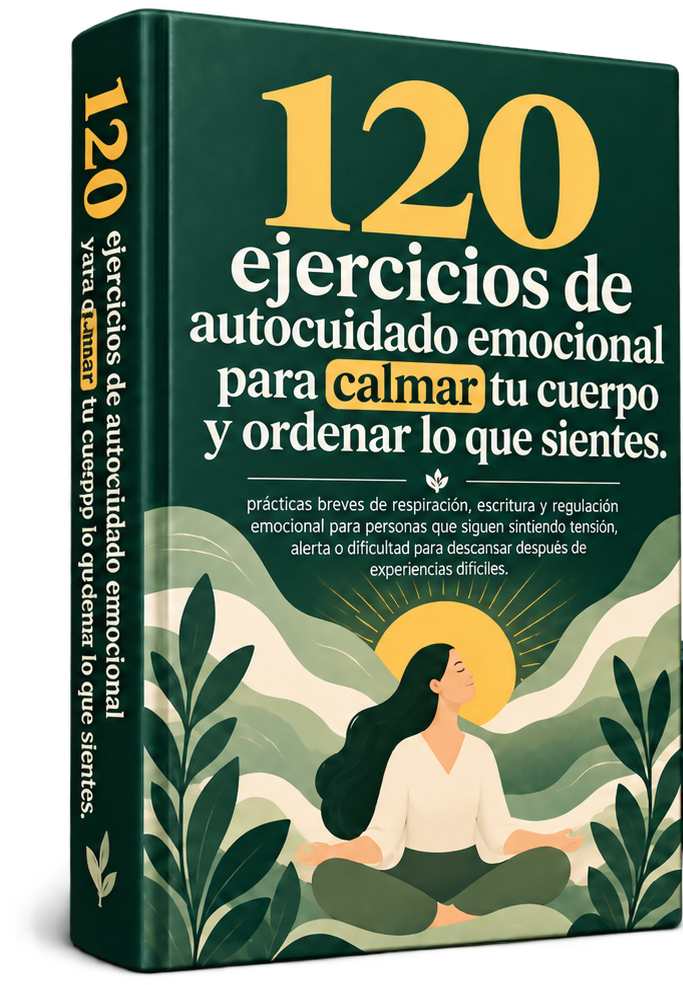 Portada del libro de 120 ejercicios de autocuidado emocional